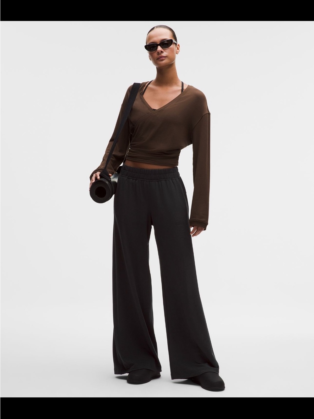 Lulu BeCalm Mid-Rise Wide-Leg Pant
